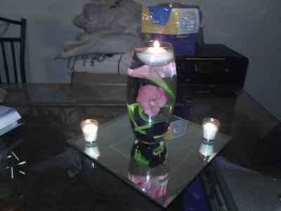 Can I get some opinions on my centerpiece design? **Update in comments :)