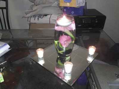 Can I get some opinions on my centerpiece design? **Update in comments :)