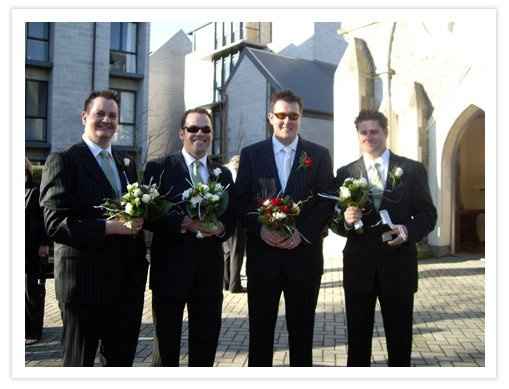 Pics of grooms holding bouquets???