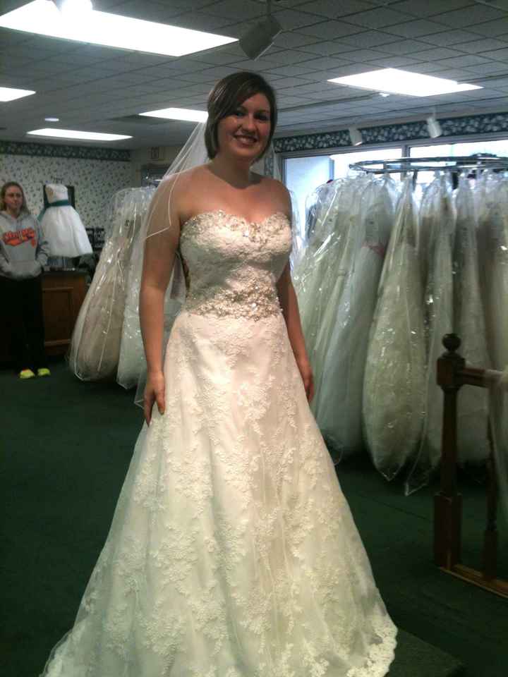 My dress!!!! =] Any other Mori Lee brides?