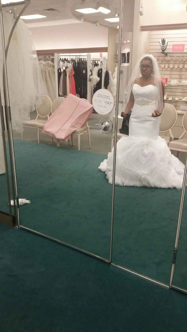 Is my dress to small??