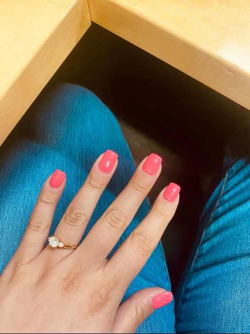2023 Brides - Show us your ring! 1