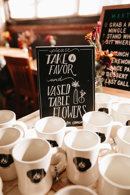 Coffee Mug Wedding Favors 2