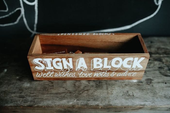 Show me your unique guest book ideas! 4