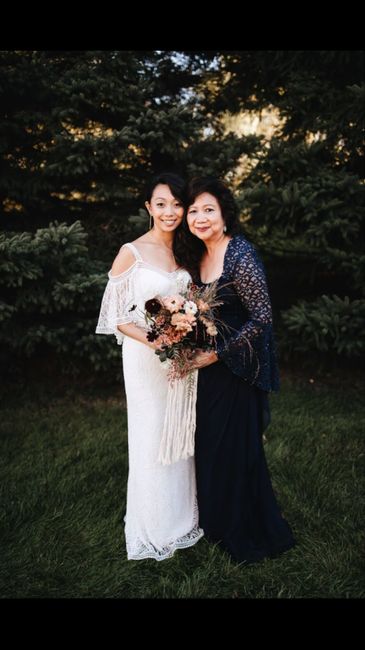 Where did your mom's buy their dresses? - 1