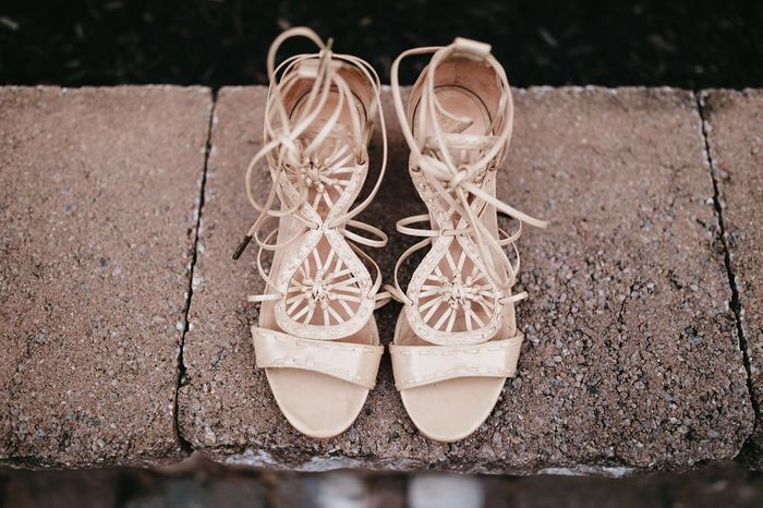 Curious what everyone's wedding shoes look like? 9