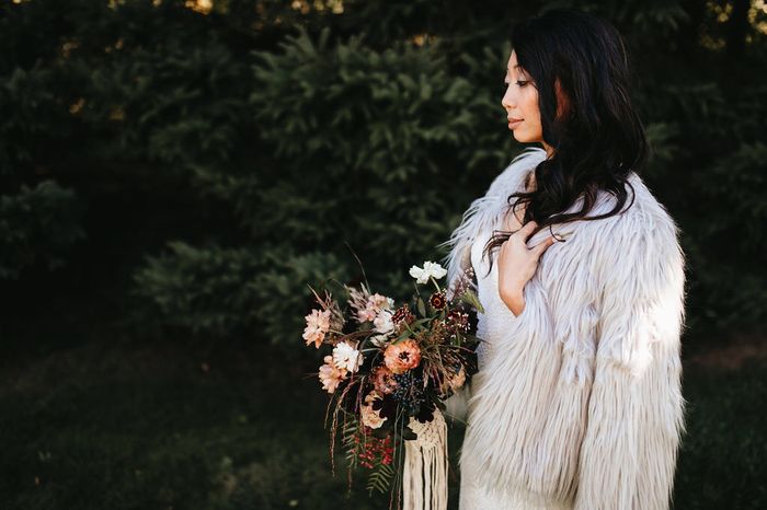 What if it's cold? Bridal jacket ideas? 3