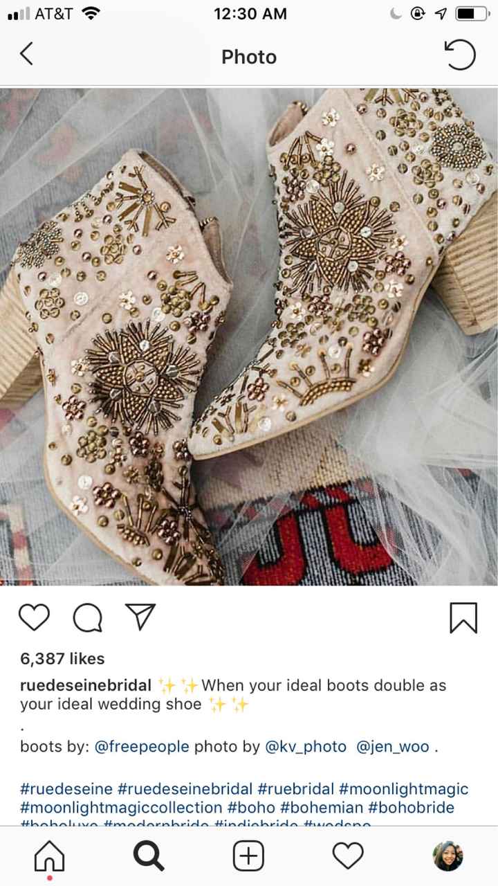 Winter wedding shoes? - 1