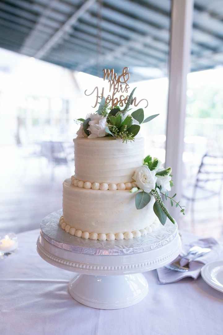 Cake for reception