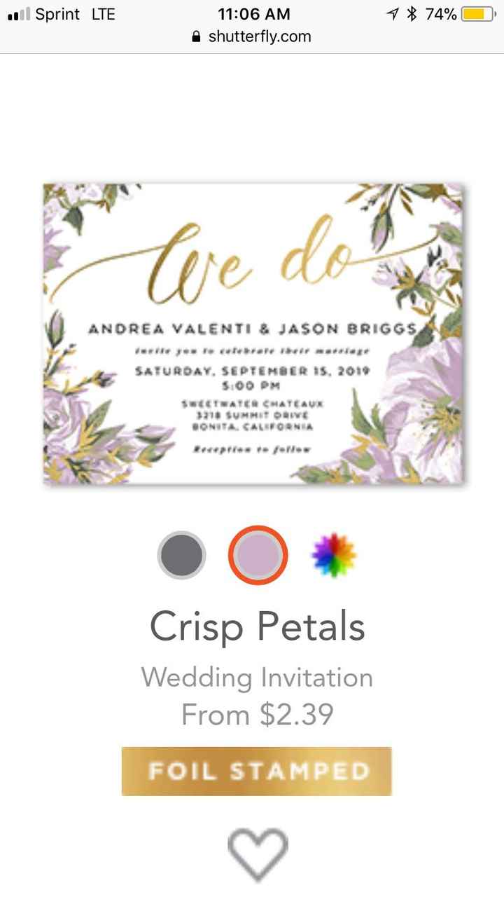  Wedding invitations - Picture heavy! - 5