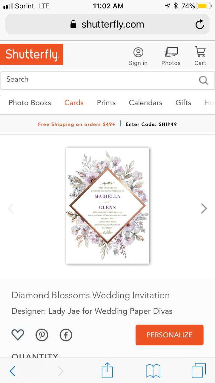  Wedding invitations - Picture heavy! - 8