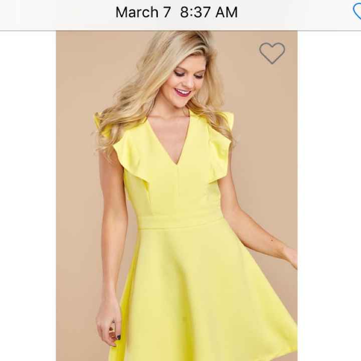 What did your wear to your Bridal Shower/what are you planning on wearing? - 1