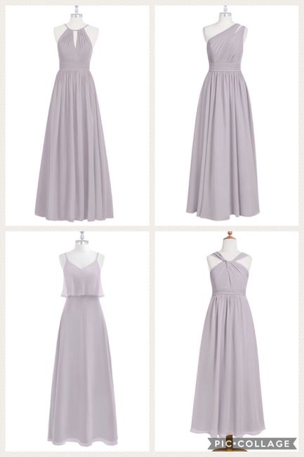 Bridesmaid dresses