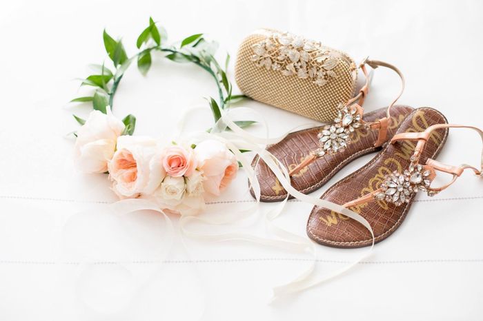 Flat Bridal Sandals! 5