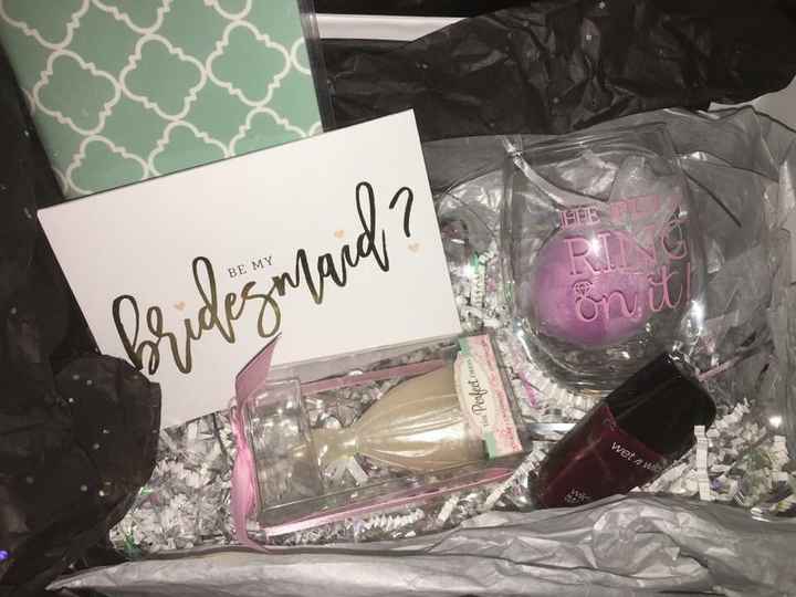 Asking potential BridesMaids