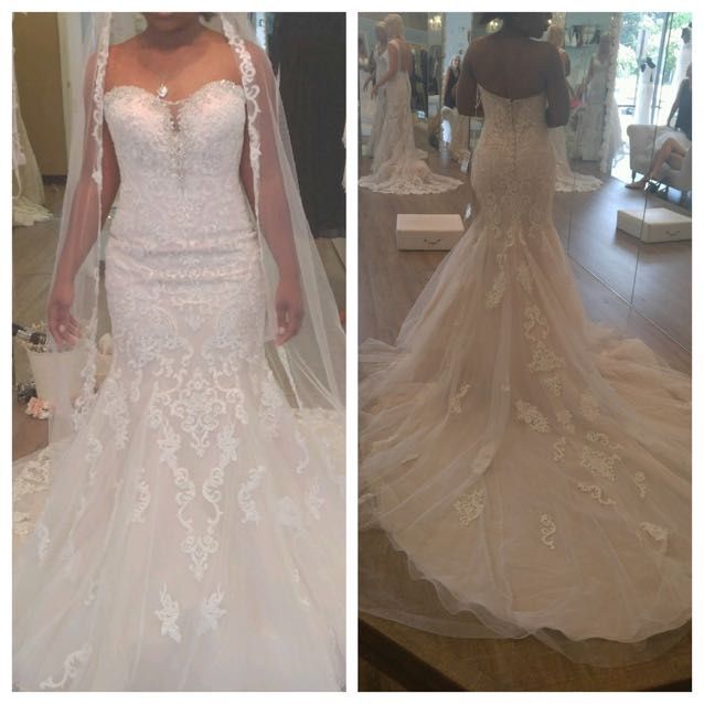 Please show your wedding dress, ladies - 1