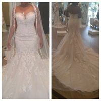 Please show your wedding dress, ladies - 1