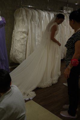 One shoulder dress - does it look ok???