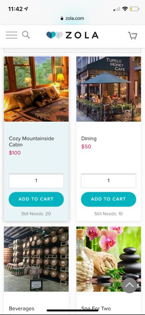 Registry: Honeymoon Fund or Traditional 1