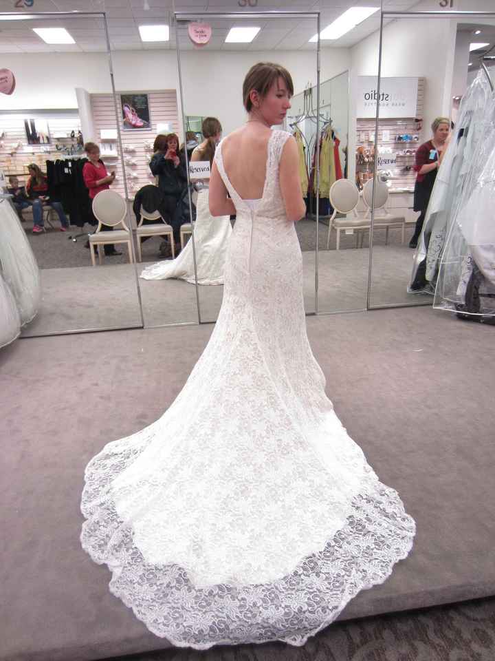 So, can I see your dresses?