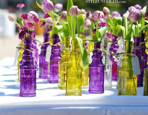 Tangled themed centerpieces....need ideas!