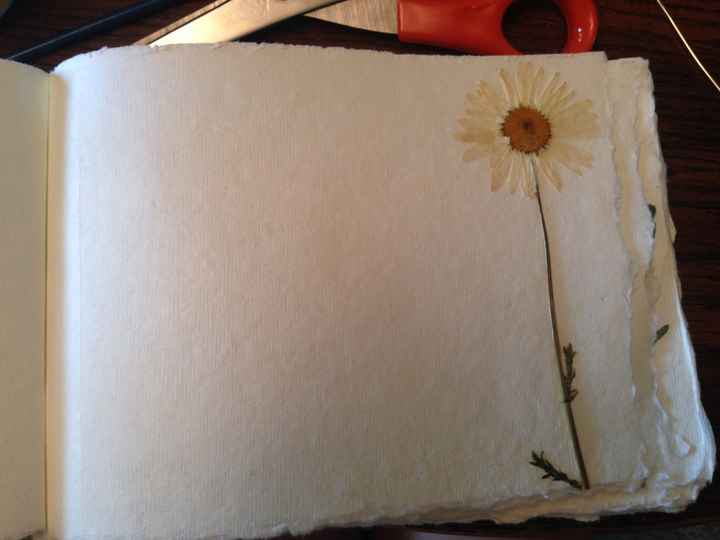 DIY guest book (Pics) and input needed.