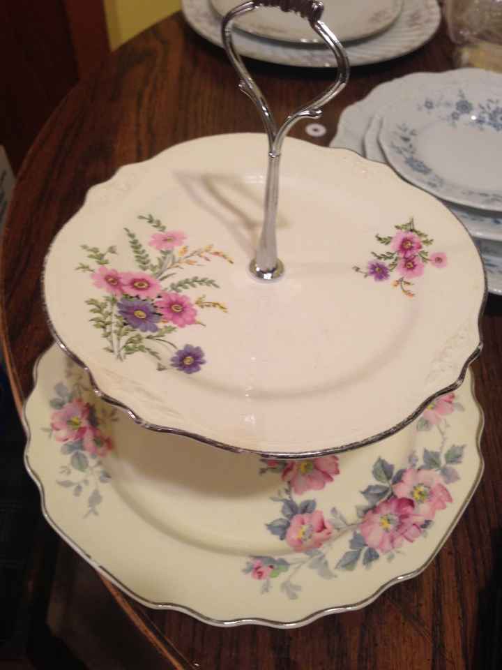 DIY china cake stands!!! (pics)