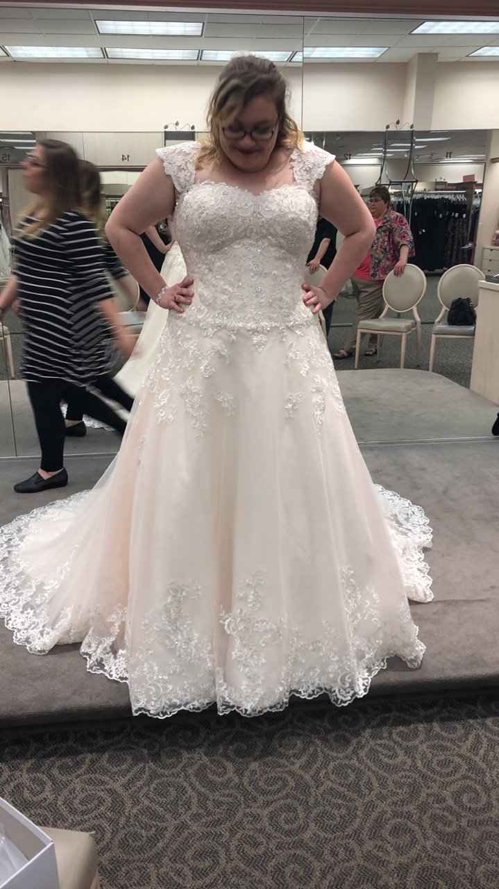 Show me your cream/champagne dresses! - 1