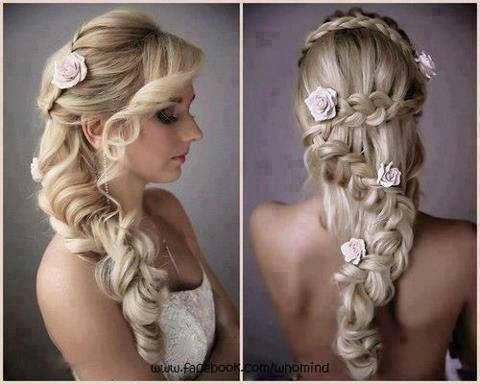 Show me your wedding day hair