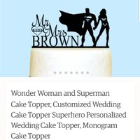 Wedding Cake Toppers - 1