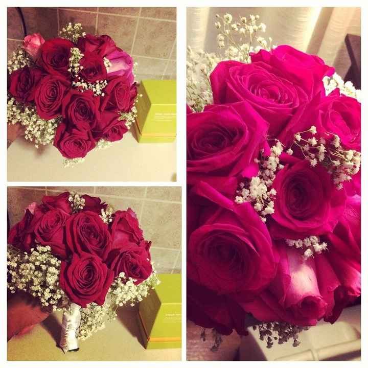 Bridesmaid bouquets