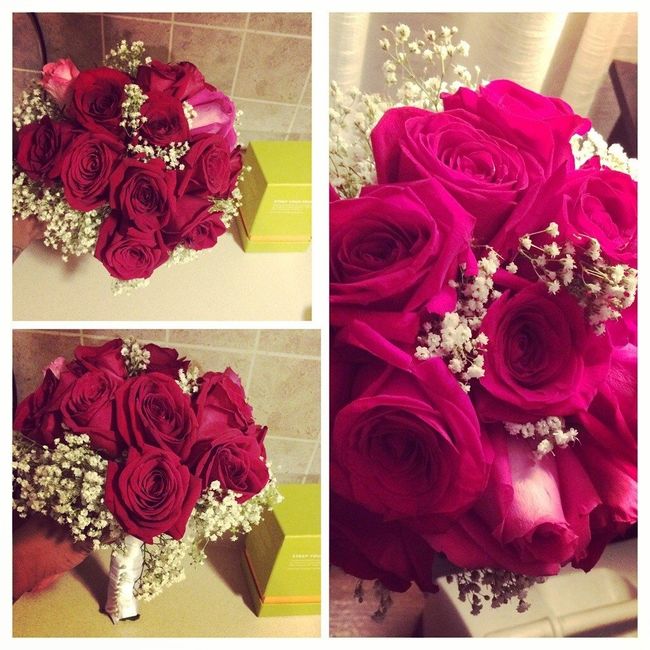 Bridesmaid bouquets