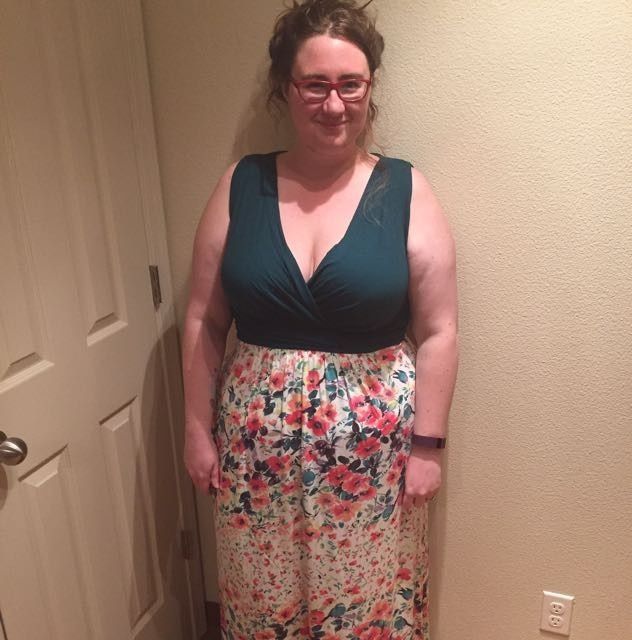 KWR- my dress for my best friends wedding came in!