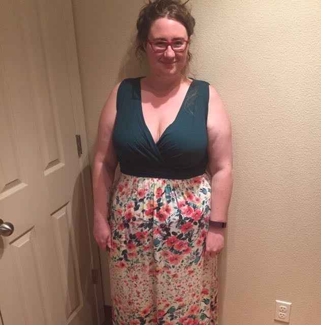 KWR- my dress for my best friends wedding came in!