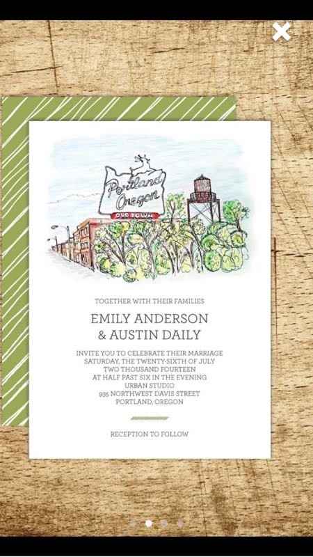 Invitation decision! FH and I like different designs.. Options welcomed
