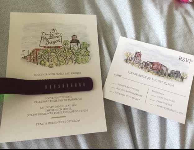 Let's see your wedding invites