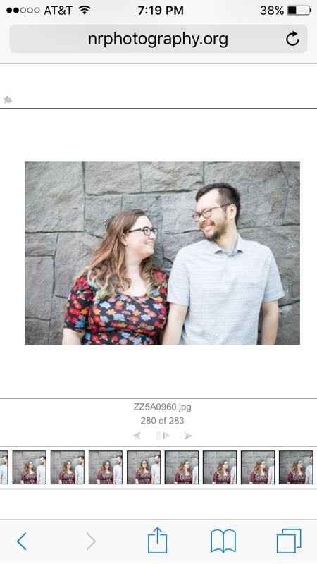 Engagement teaser pics!