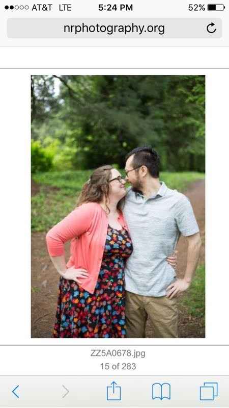 Engagement teaser pics!