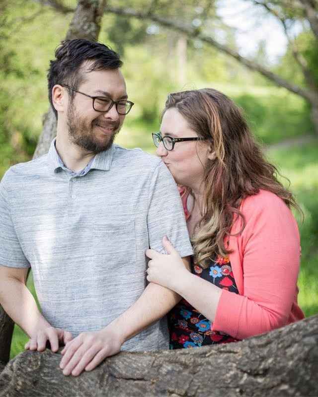 Engagement pics edited and back.. Plus photog paid off :)