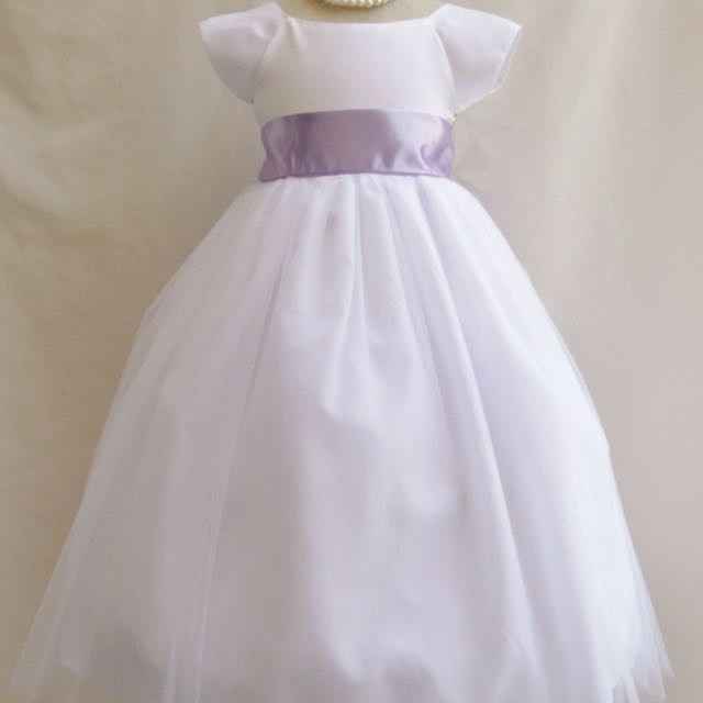 Decided between 2 flower girl dresses... Help