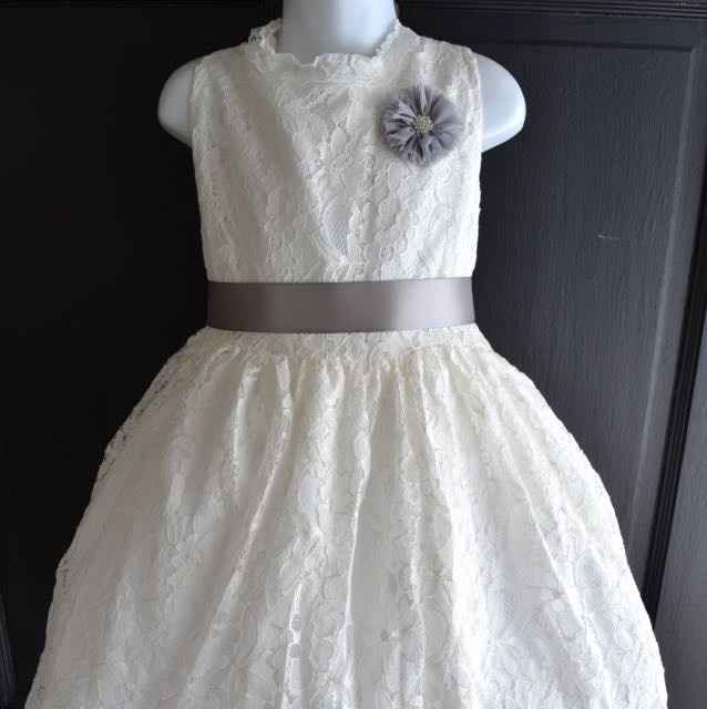 Lets see those dresses...FLOWER GIRL DRESS that is!