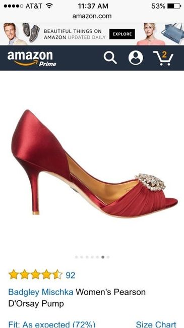 Shoe options..