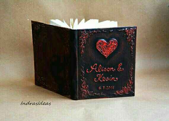i am planning to do a diy wedding guest book but I'm having trouble finding a step-by-step tutorial.