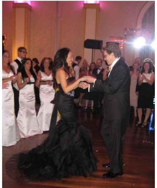 Did you dye your wedding dress?