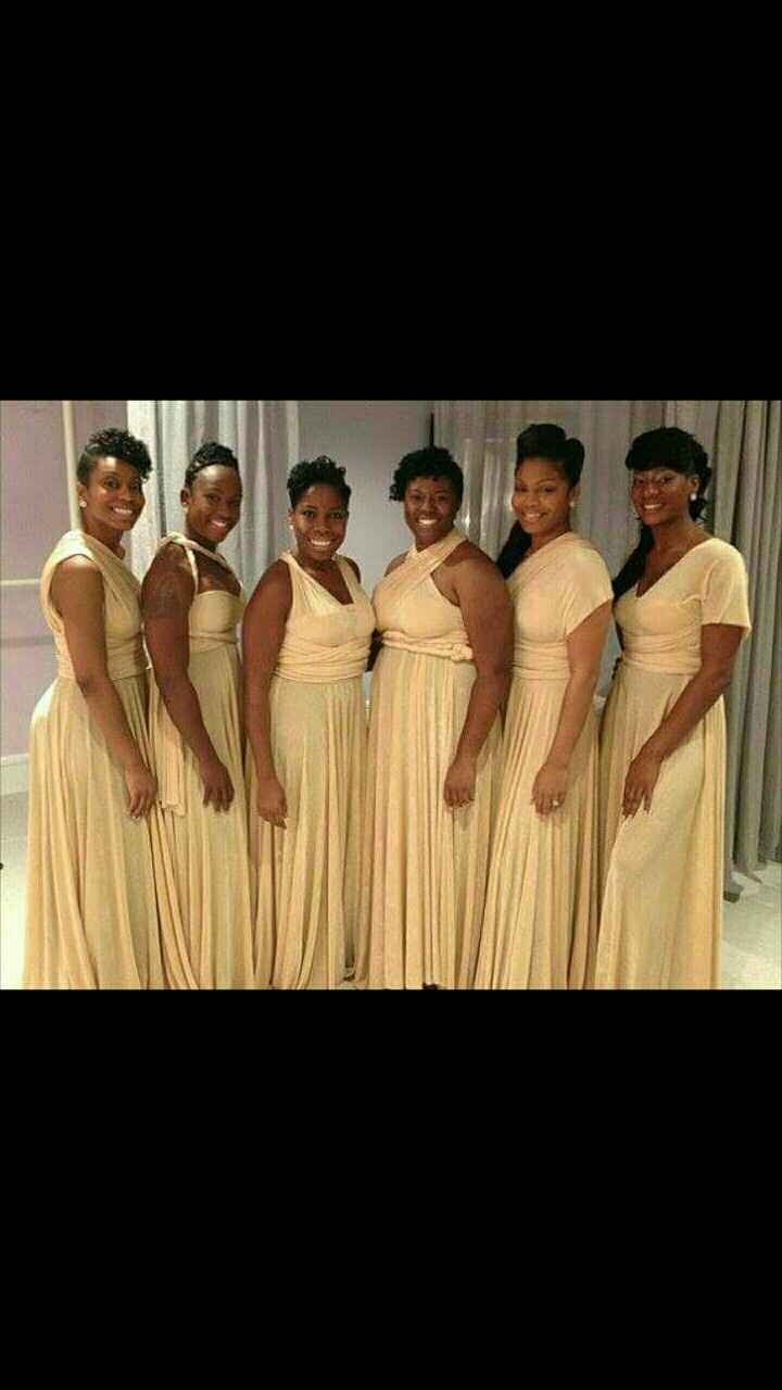 Anybody use the convertible Dresses For bridesmaids Dresses