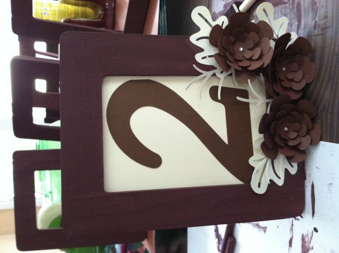 Finished my first DIY-table numbers!