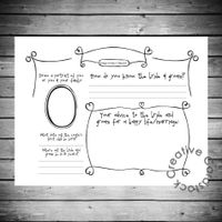 Has anyone done a "Scrapbook" guest book!?!