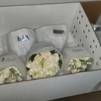 Flowers arrived! Wedding is almost here!
