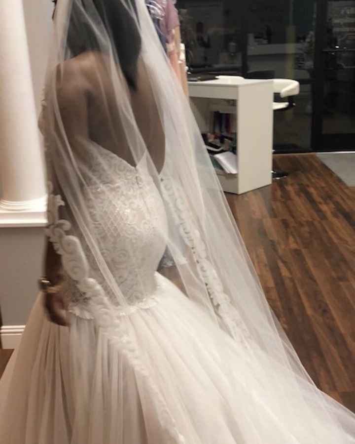 Who else loves lace?  Show off your lace dresses and/or veils! - 1