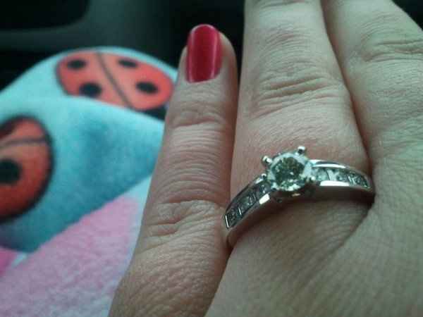 Lets see those engagement rings!